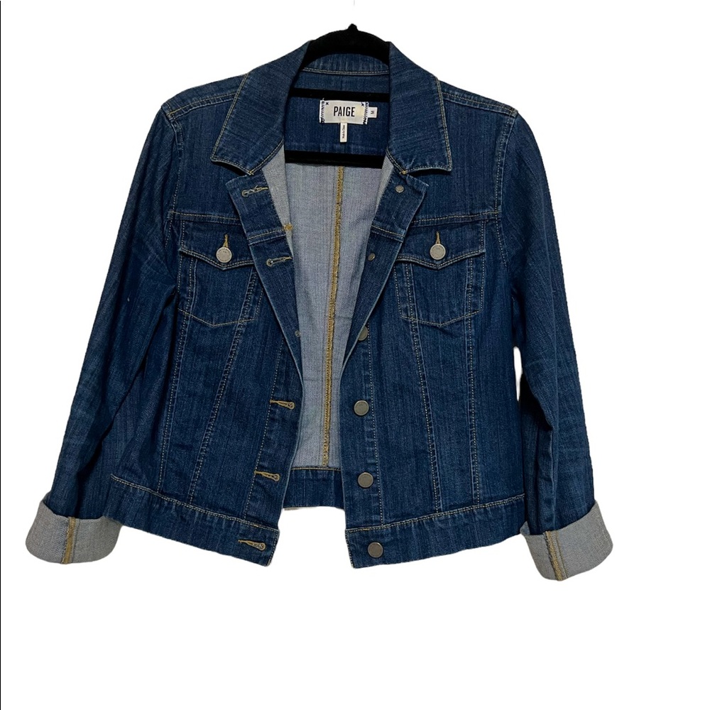 Paige Demin Jacket Size M